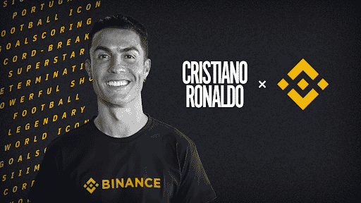 Binance signe Cristiano Ronaldo pour un partenariat exclusif