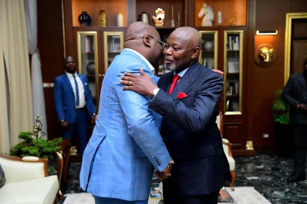 Acquitté, Vital Kamerhe reçu par Félix Tshisekedi après deux ans de « saga judiciaire »