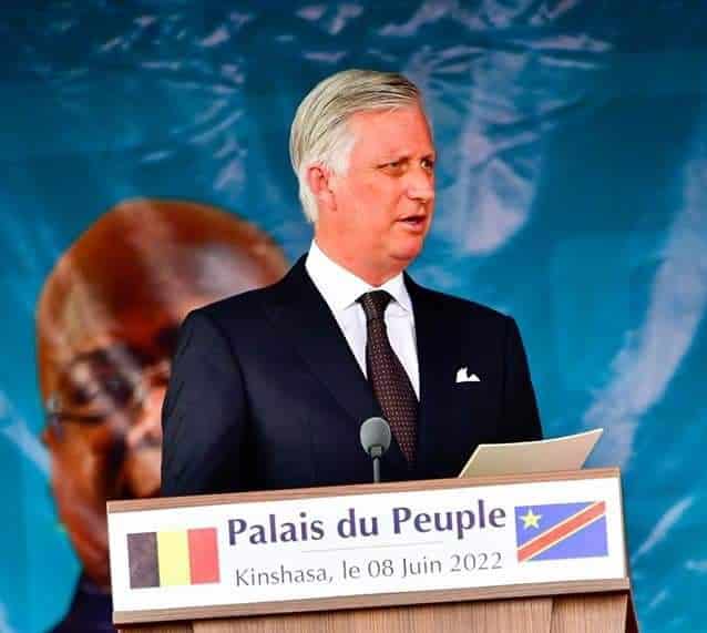 A Kinshasa, le roi Philippe présente un mea culpa de la Belgique à la RDC