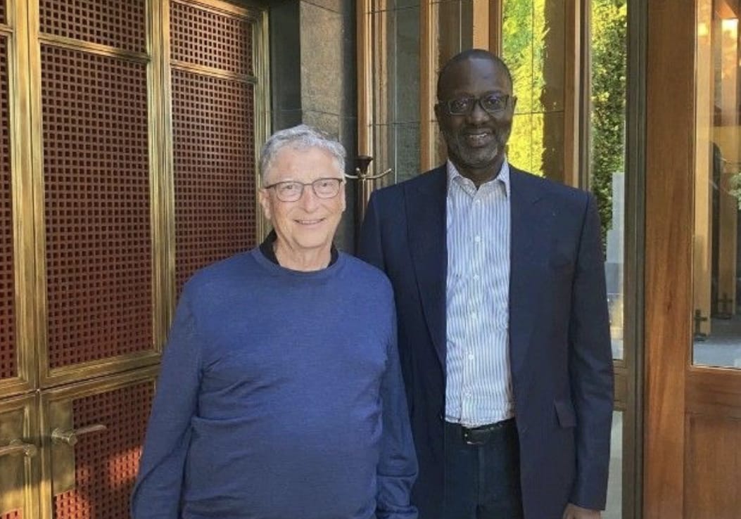Quand Bill Gates reçoit Tidjane Thiam à dîner 