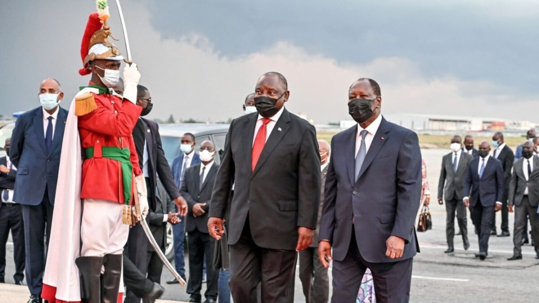 Coopération :  15 accords désormais signés entre les présidents Ouattara et Ramaphosa
