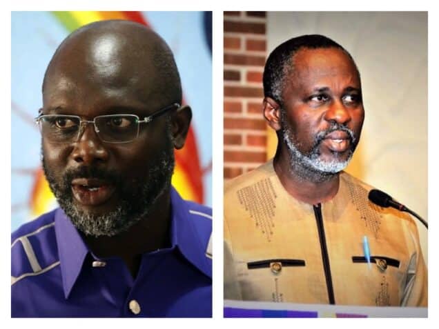 Liberia : le président George Weah suspend trois cadres de son dispositif accusés de corruption par les USA