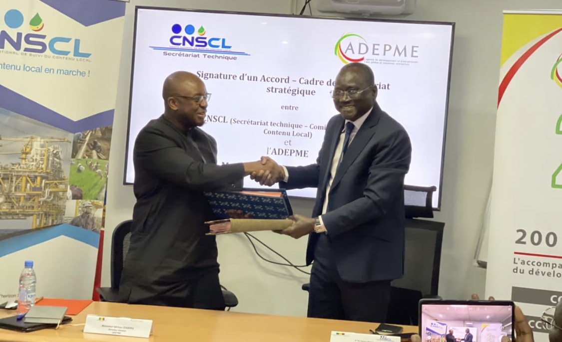 Sénégal:  partenariat stratégique entre l’ADEPME et le Comité national de Suivi du Contenu local (CNSCL)