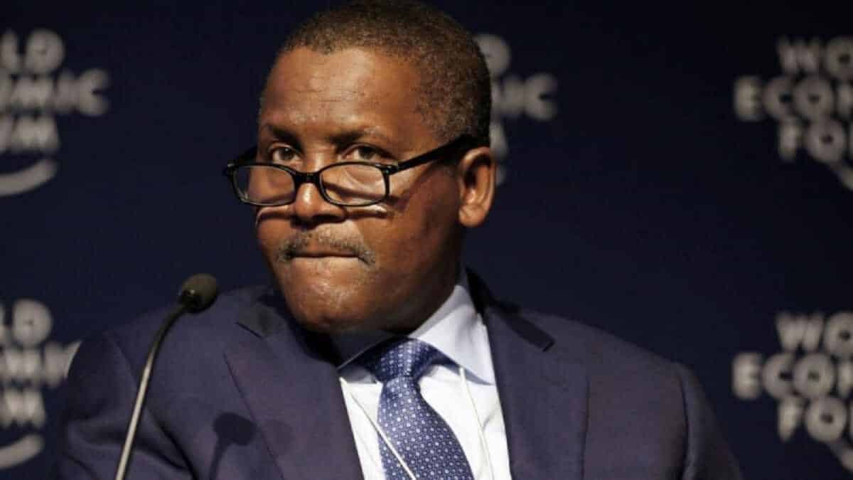 Aliko Dangote perd 863 millions de dollars en une seule journée