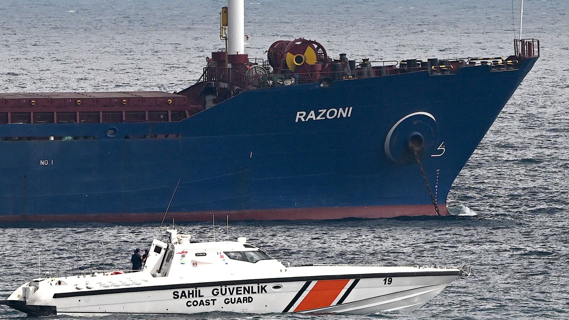 Ukraine : le Cargo Razoni ni vu au Liban ni aperçu en Afrique