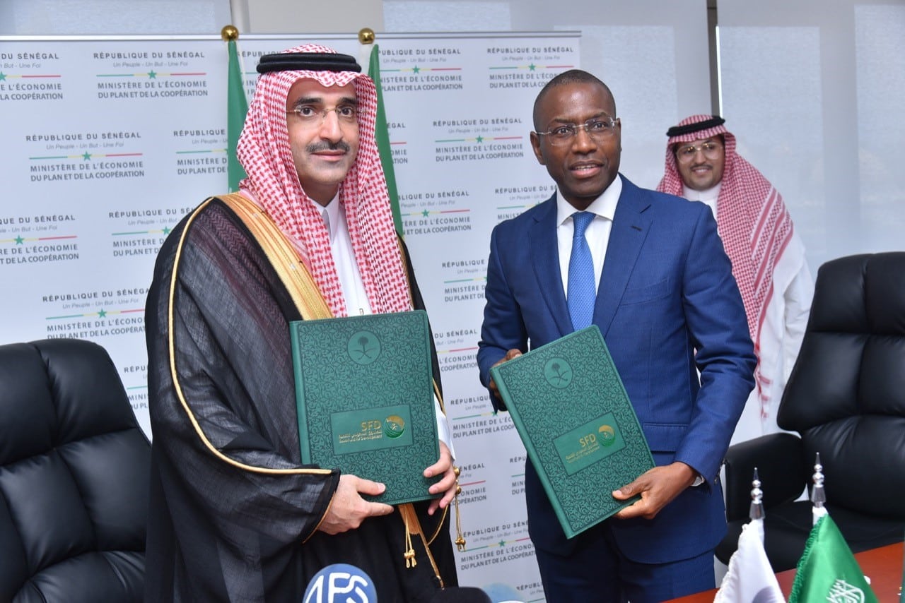 Le Fonds saoudien de développement signe un accord de financement d’un projet de développement au Sénégal