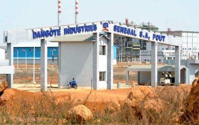 Tensions sur le ciment au Sénégal: Dangote et Sococim arrêtent leurs productions 