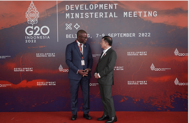 Sénégal: Amadou HOTT participe à la réunion des ministres du G20 en Indonésie