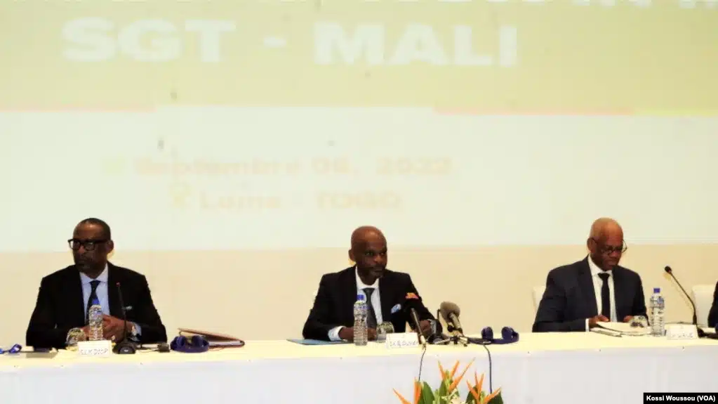 Ouverture de la 3e réunion du Groupe de soutien à la transition au Mali à Lomé