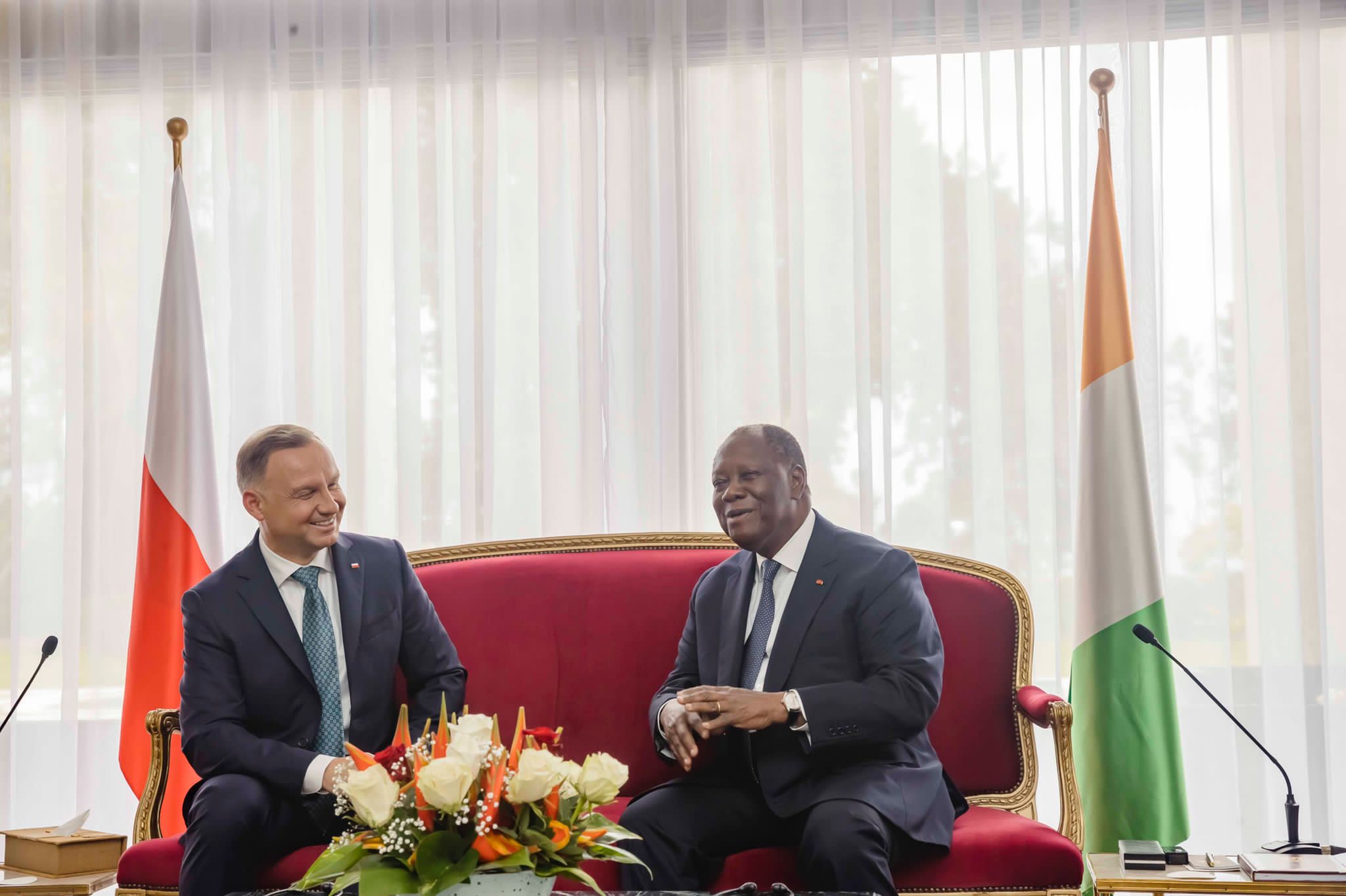 Côte d’Ivoire: le Chef de l’Etat a eu un entretien avec le Président de la Pologne, en Visite d’Amitié et de Travail