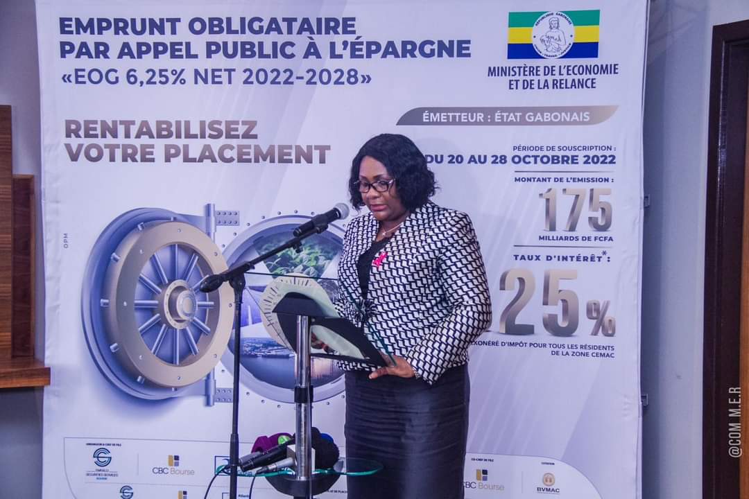 Le Gabon lance un emprunt obligataire de 175 milliards de FCFA