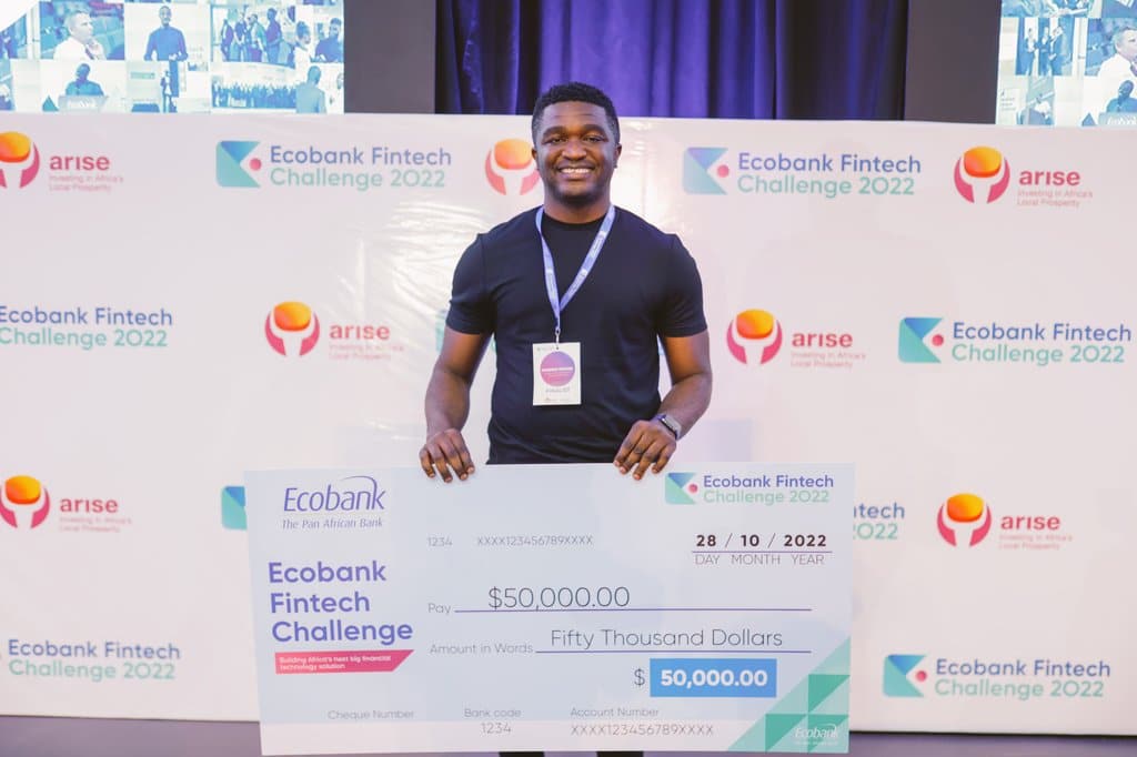 Touch and Pay décroche le 1er prix de l’Ecobank Fintech Challenge 2022