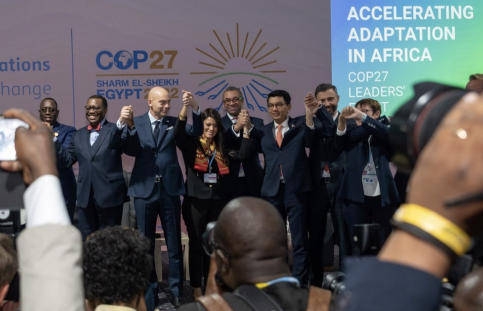 COP 27: les leaders mondiaux rallient le Programme d’accélération de l’adaptation en Afrique