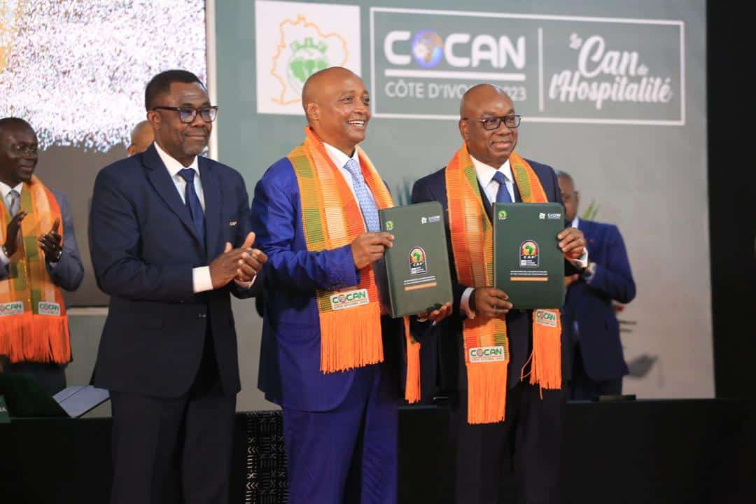 Côte d’Ivoire : signature de l’accord-cadre pour l’organisation de la CAN 2023