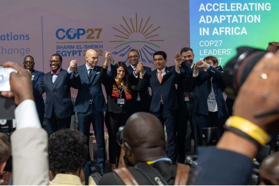 Les leaders mondiaux rallient soutien et financement en faveur du Programme d’accélération de l’adaptation en Afrique visant à lutter contre le changement climatique en Afrique