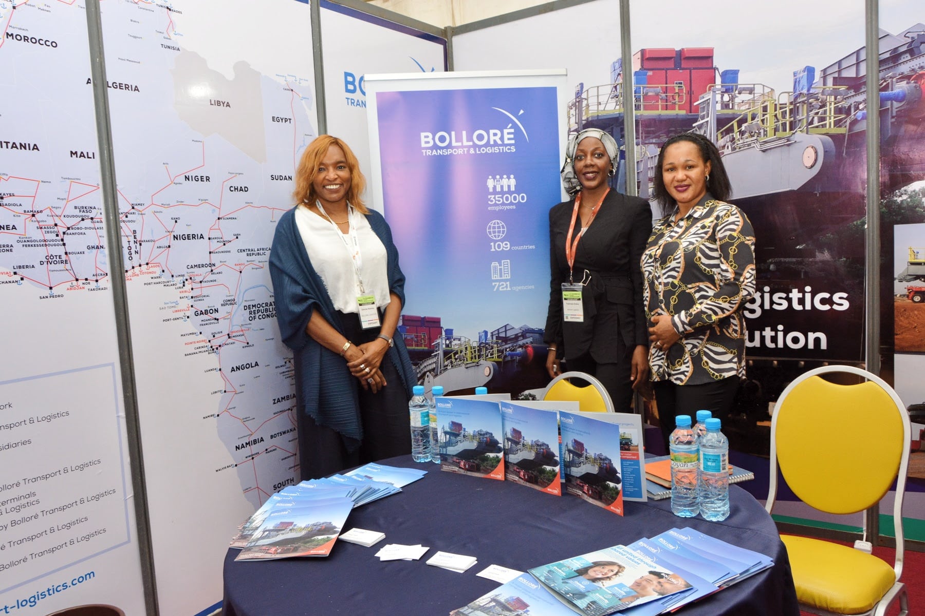Bolloré Transport & Logistics Guinée participe au symposium mines Guinée 2022