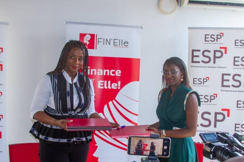 Côte d’Ivoire : Fin’Elle, filiale de Cofina, et ESP signent un partenariat pour accompagner les femmes entrepreneures