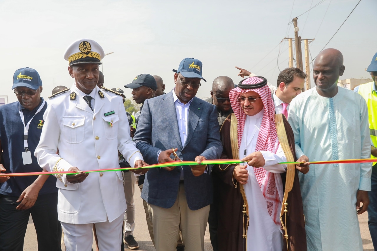 Le Fonds Saoudien pour le Développement participe à l’inauguration du projet de réhabilitation routière en République du Sénégal