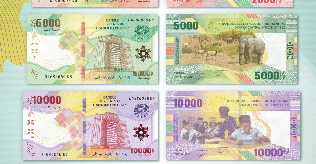 CEMAC : circulation effective des nouveaux billets émis par la BEAC