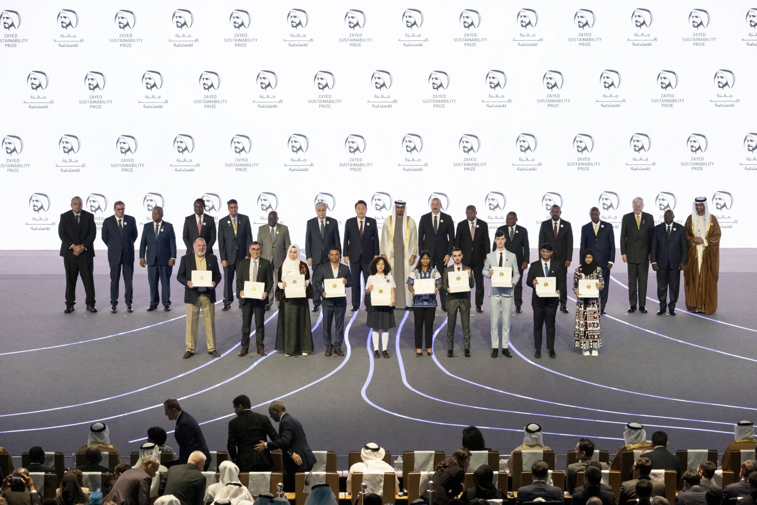 Le Prix Zayed pour le développement durable annonce les 10 vainqueurs de l’édition 2023