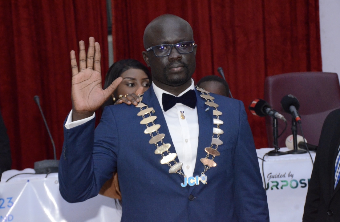 Alioune Badara DIOP, nouveau président de la Jeune Chambre Internationale sénégalaise (JCI)
