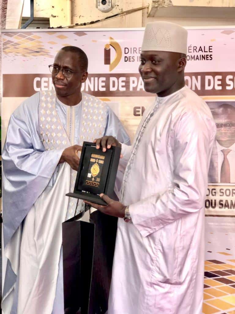 Sénégal&nbsp;: passation de services à la DGID