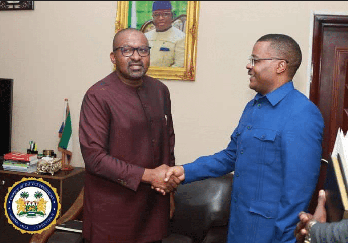 Banque: le président de l’ABAO reçu par le vice-président de Sierra Leone