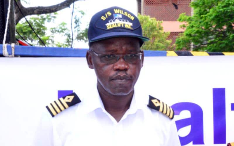 Le capitaine William Kipkemboi Ruto aux commandes de la Kenya Port Authority