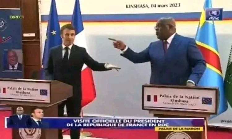 France -RDC: cash et clash entre Emmanuel Macron et Félix Thisekedi