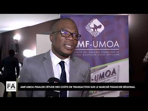 UEMOA: AMF UMOA finalise l’étude des coûts de transaction sur le marché financier régional