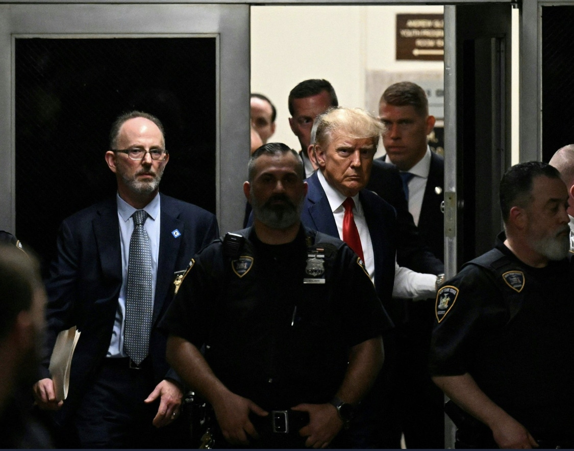 Donald Trump face à la justice