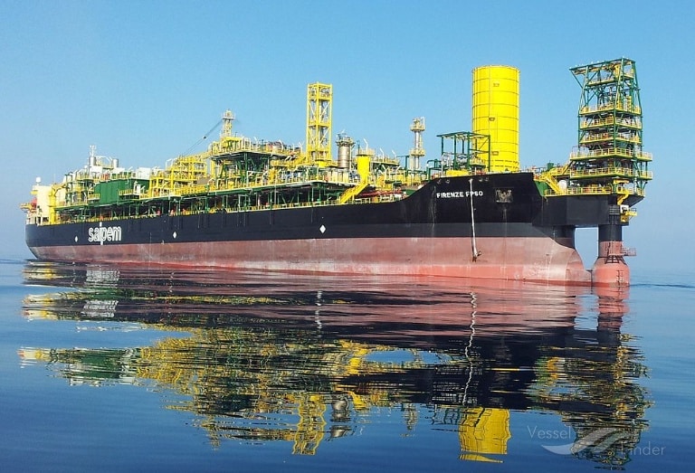 Le FPSO Firenze va explorer le champ pétrolier et gazier géant Baleine au large de la Côte d&rsquo;Ivoire