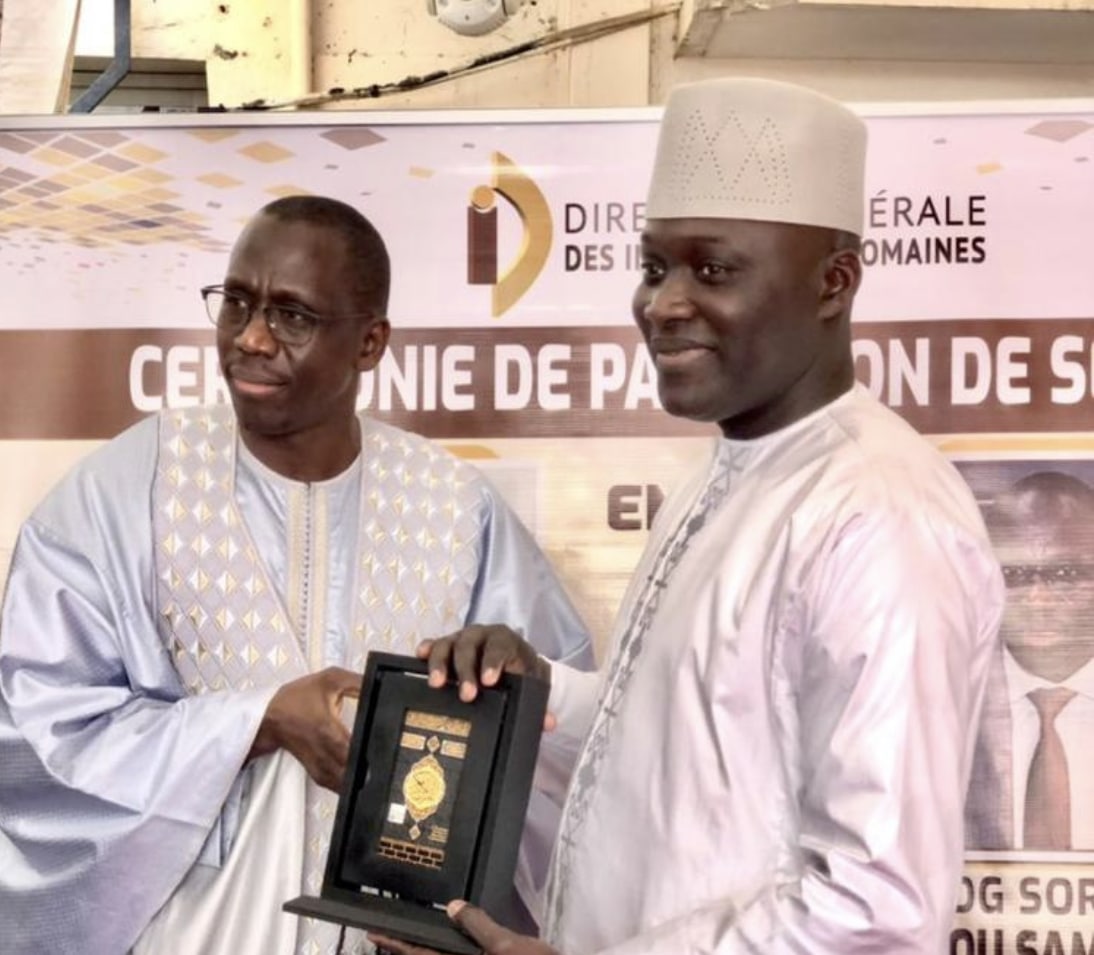 Sénégal: le nouveau DG des impôts, Abdoulaye DIAGNE, prend fonction et rend hommage à son prédécesseur
