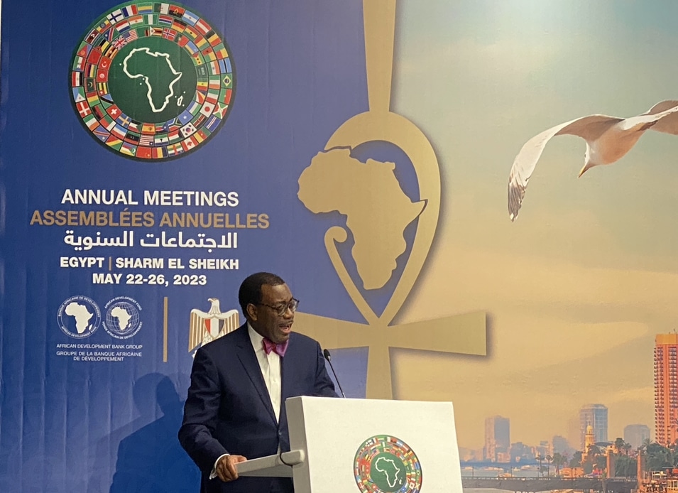 Ouverture à Charm El Cheikh des assemblées générales de la Banque Africaine de Développement (BAD)sous le thème de la finance climat 