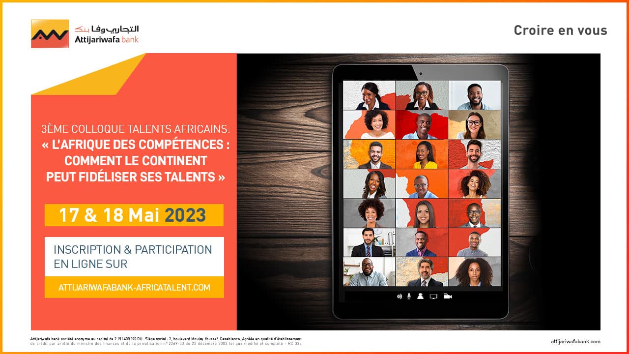 Le groupe Attijariwafa bank organise la troisième édition du colloque « Talents Africains »