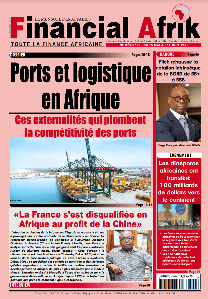 Au sommaire du mensuel Financial Afrik numéro 100