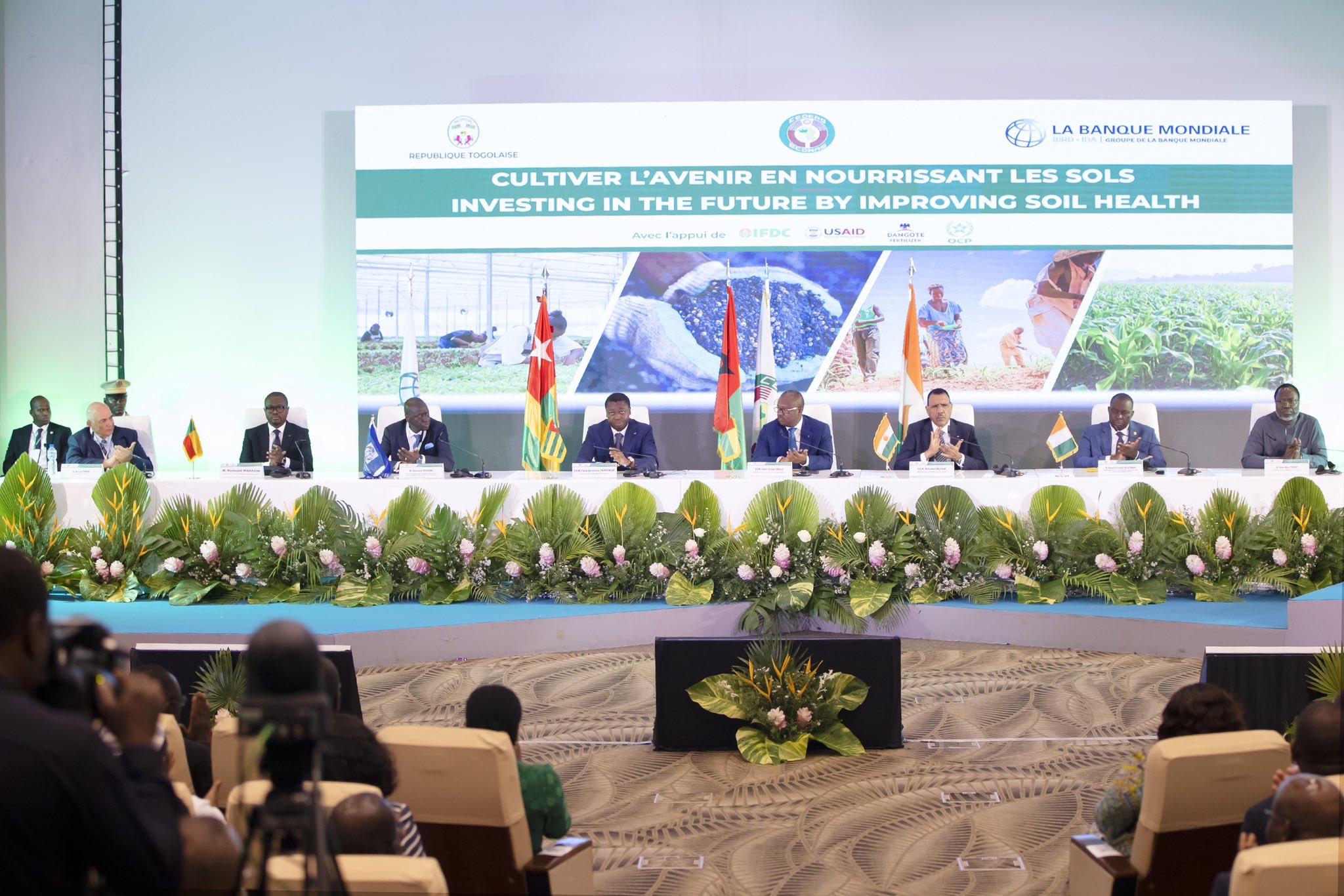 A Lomé, les Etats ouest-africains adoptent une feuille de route sur la santé des sols