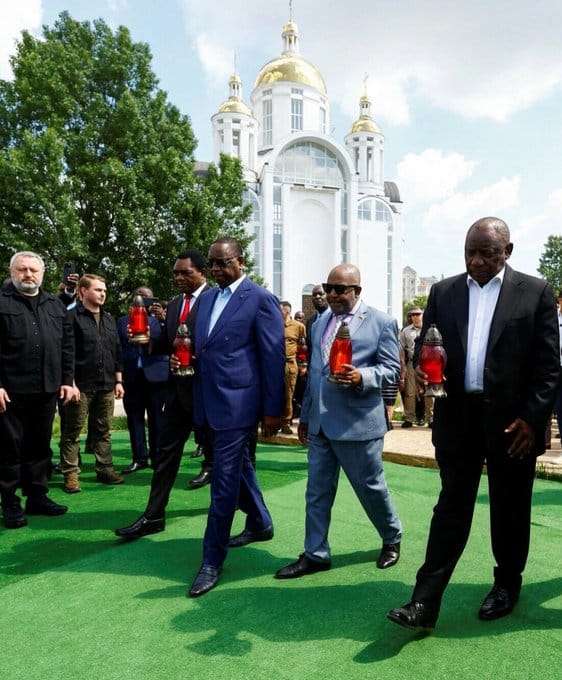 En Ukraine pour une médiation, Macky Sall et ses pairs africains reçus par des tirs de missiles