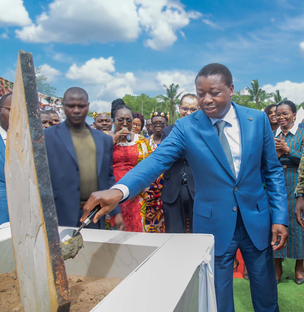 Centre de Services Agricoles à Kpalimé : pose de la première pierre d’un guichet unique régional pour l&rsquo;agriculture durable au Togo