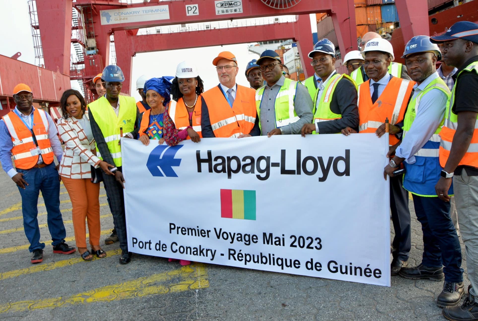 Le Terminal à Conteneurs de Conakry accueille un nouvel armateur de rang mondial