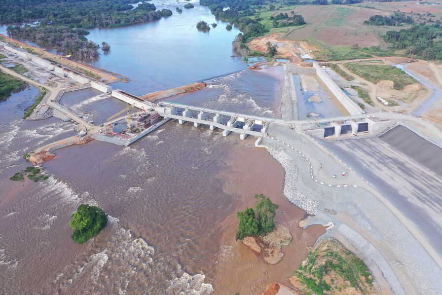 Cameroun – Barrage de Nachtigal NGE annonce la mise en eau du barrage principal