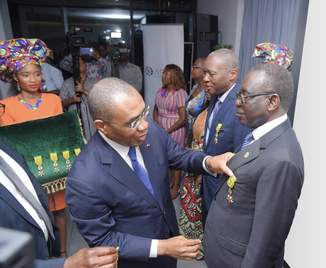 Le président Seybatou Aw d’Aveni-Ré distingué par l’Etat de Côte d’Ivoire