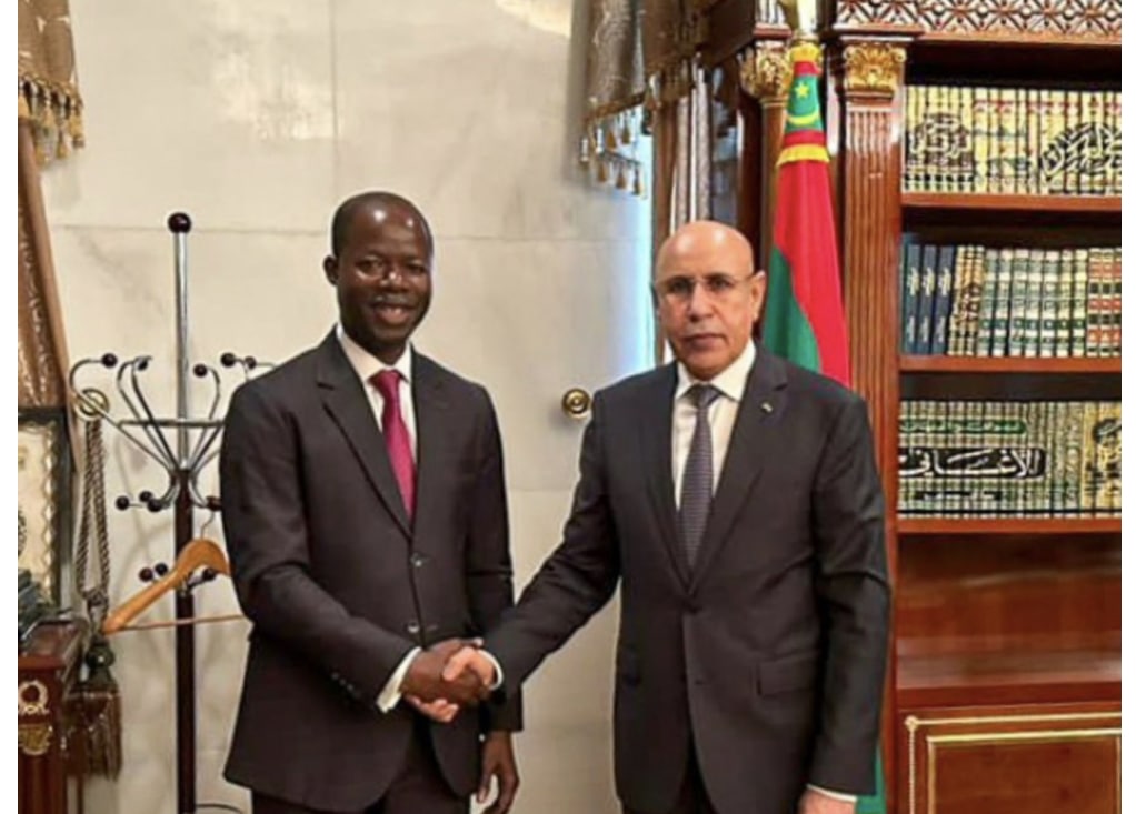 Mauritanie : le président de Coris Bank International reçu par le président de la République 