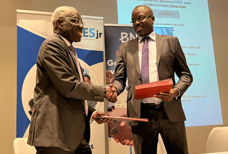 Signature de Convention de Partenariat entre la Banque Nationale de Développement Économique (BNDE) et la Confédération Nationale des Employeurs du Sénégal (CNES)