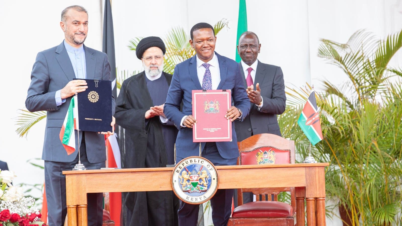 Le Kenya et Iran signent 22 mémorandums d’accord pour booster leur volume d’échanges commerciaux