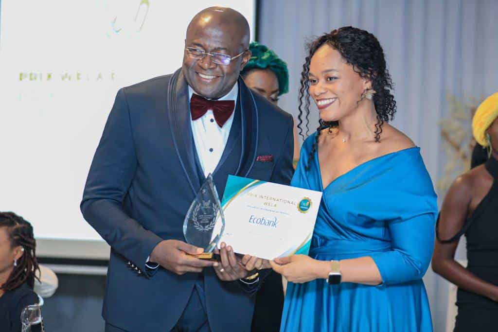 Ecobank Côte d’Ivoire reçoit le Prix WELA de l’Innovation Entrepreneuriat Féminin