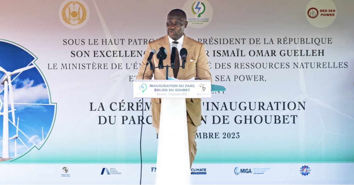 Djibouti  inaugure sa centrale éolienne et devient le premier pays africain 100% énergie verte 