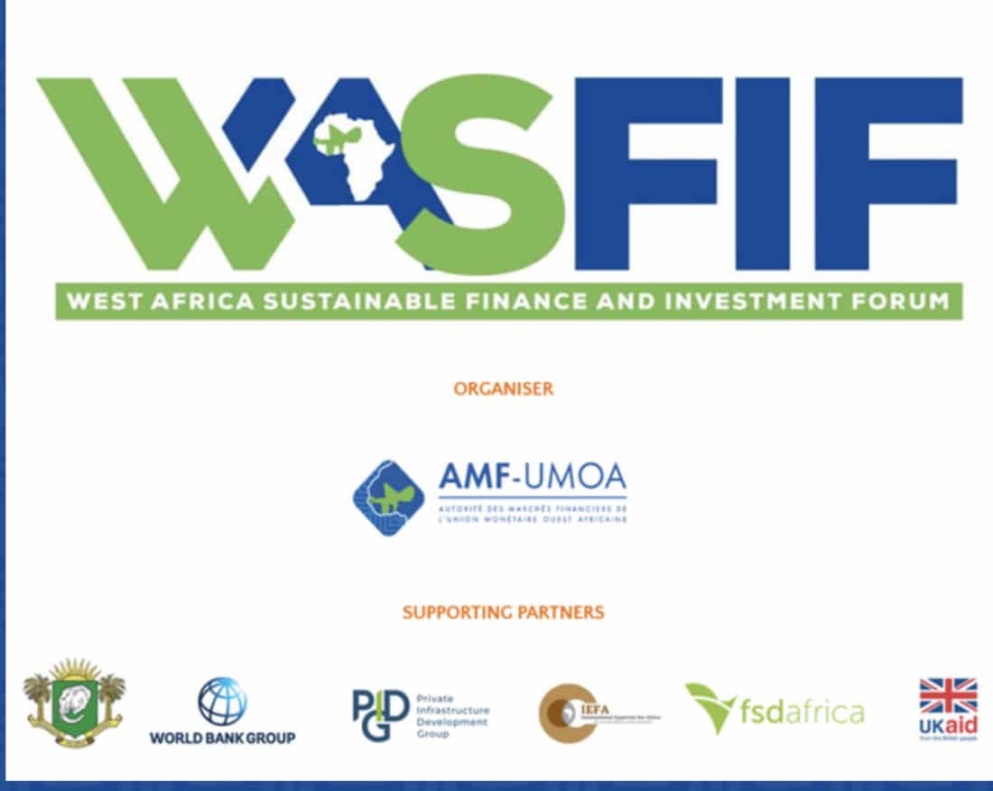 West Africa Sustainable Finance and Investment Forum: un rendez-vous de la Finance Durable en Afrique de l&rsquo;Ouest