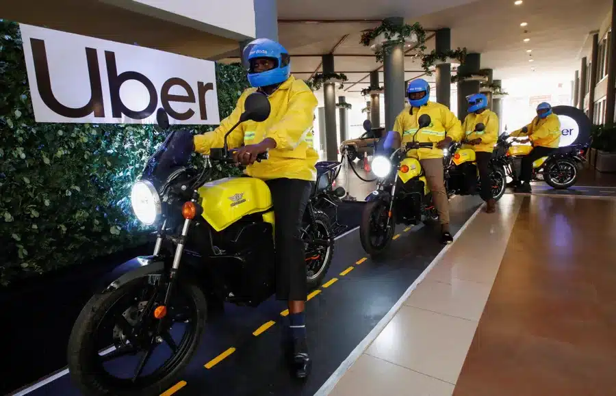 Uber lance un service de motos électriques au Kenya