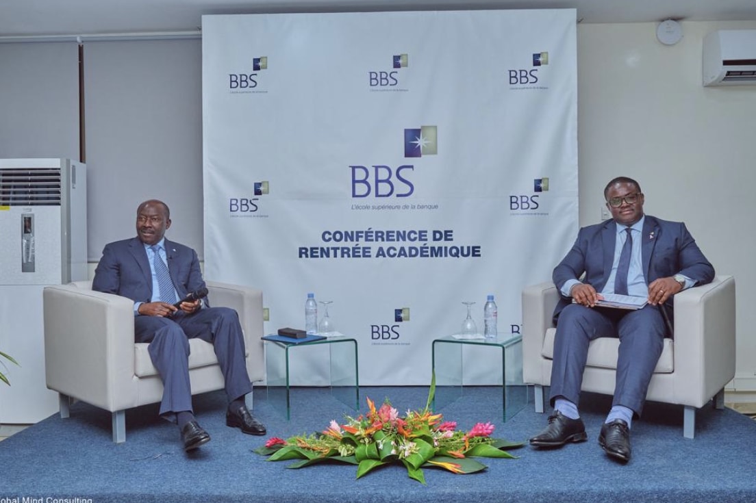 Rentrée académique 2023-2024 à BBS : Conférence inaugurale de Monsieur Henri-Claude OYIMA
